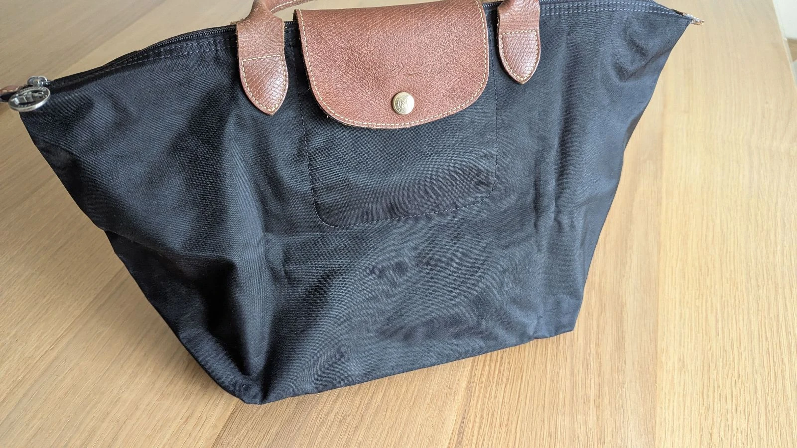 Bolso tote Longchamp - Negro - Tamaño L Perfecto para las clases – photo 3